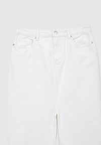 Calliope LUNGA IN DENIM - Gonna lunga - bianco