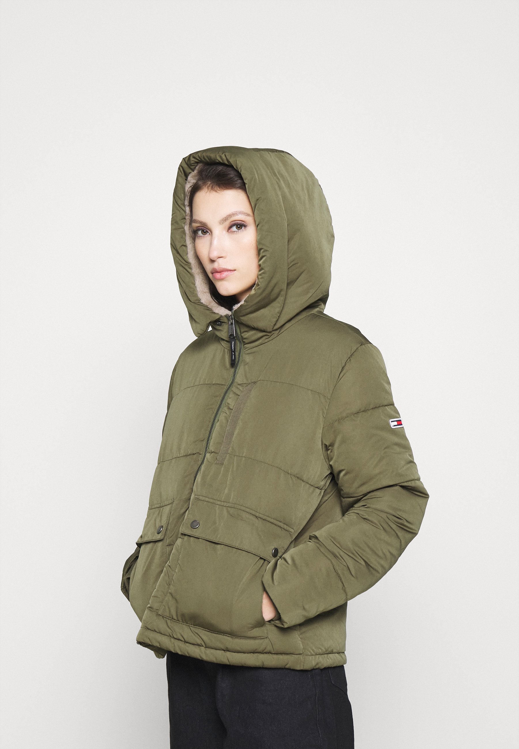 tommy jeans hooded coat