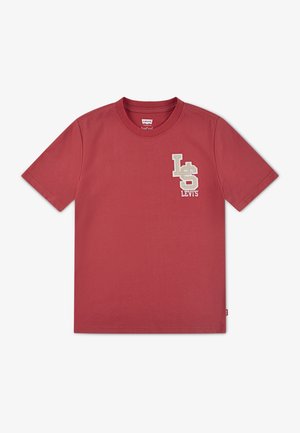STREAMLINE MONOGRAM TEE - Print T-shirt - cardinal