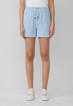 MIT ELASTIKBUND - Pantaloni sportivi - hellblau