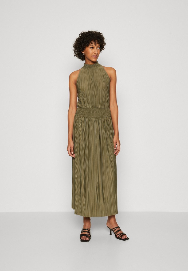 Samsøe Samsøe - UMA DRESS - Maksi suknelė - dusty olive, Padidinti