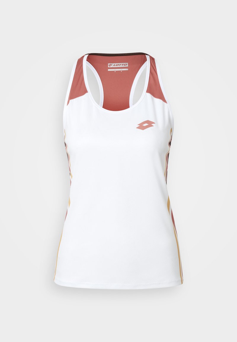 Lotto TECH VI TANK - Top - bright white/white - Zalando.co.uk
