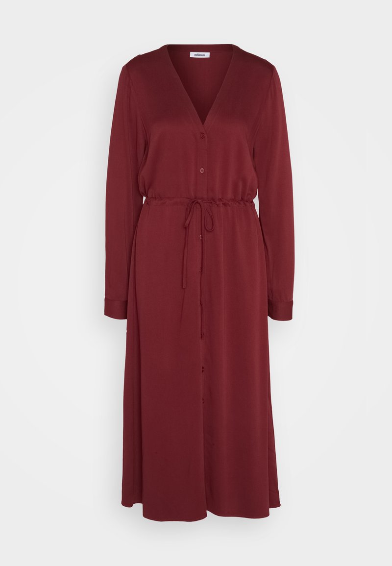 Minimum Blousejurk donkerrood Minimum Blousejurk donkerrood