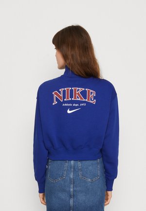 CROP  - Collegepaita - deep royal