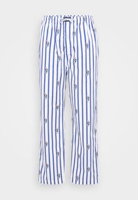 Unselected, white/blue