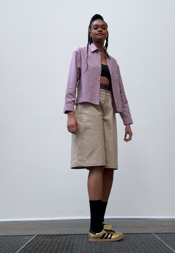 UTILITY JORT - Shorts - stone khaki2