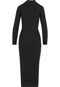Urban Classics LONGLSEEVE MOCKNECK - Etuikleid - black