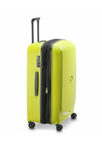 Delsey Paris BELMONT PLUS 4 ROLLEN TROLLEY MIT DEHNFALTE - Bagaglio a mano - gruen chartreuse