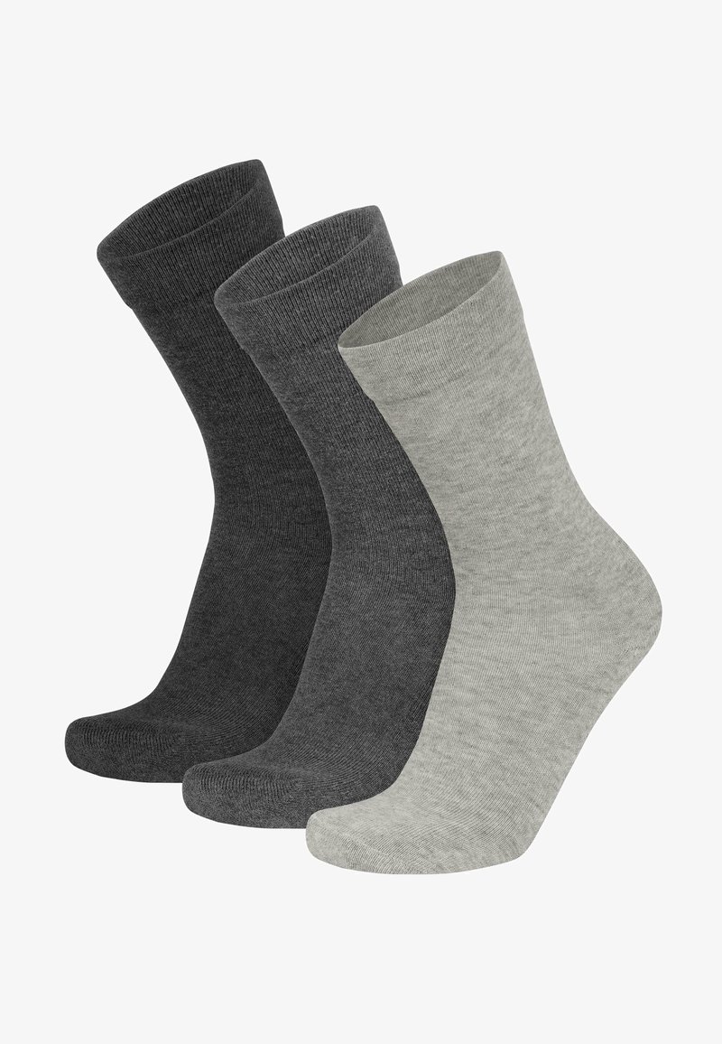 Normani Socken - hellgrau mittelgrau dukelgrau