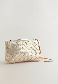 Next WEAVE CLASP  - Clutch - metallic