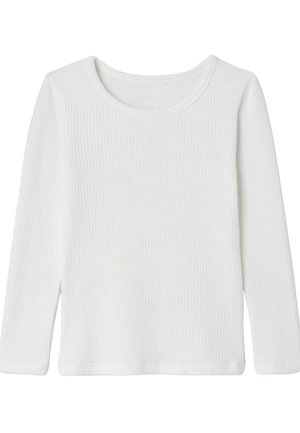 COL ROND - Longsleeve - white