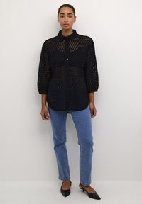 Kaffe KALOREN - Bluza s gumbima - black deep