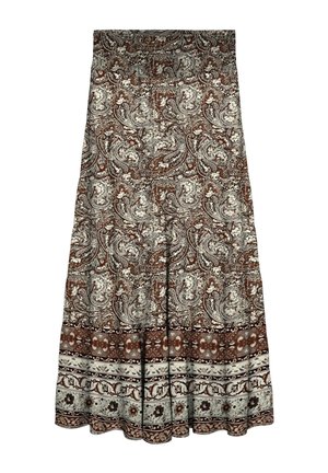 Vero Moda, ROCK VMSWIP LANGER ROCK - Jupe longue - chocolate torte