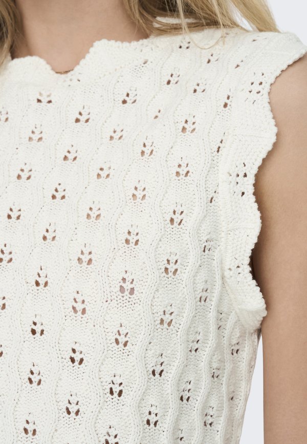 ONLLUNA LIFE O-NECK TANK - Top - cloud dancer4