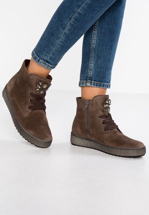 Gabor Bottines à plateau - brown
