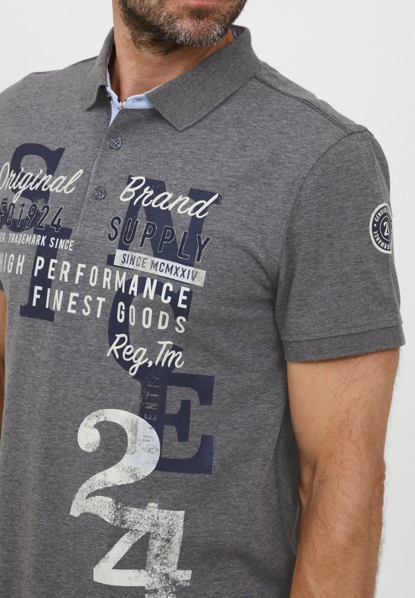 FQRagnar - Polo shirt - pewter mix2