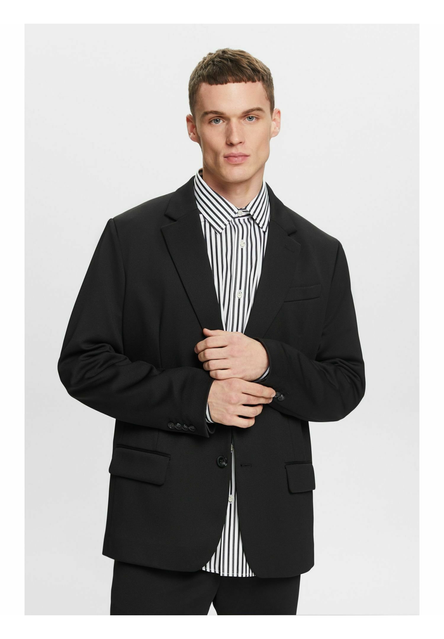 Blazer Homme ESPRIT - Style Smart Casual En Piqué - Coupe Classique Et Confortable