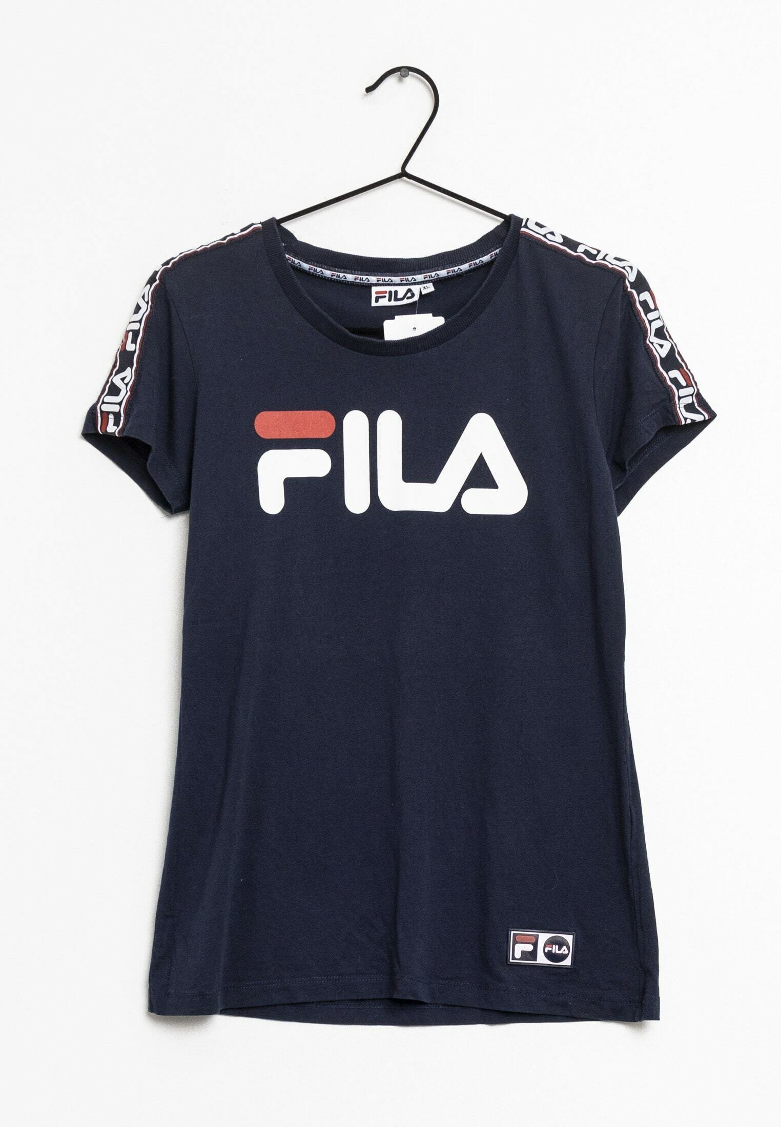 Fila T-Shirt print - blue/blau - Zalando.de