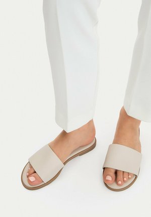 Jenny, Pantolette flach - beige