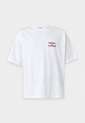 Burocs, OVERSIZE LE MIDI - Μπλουζάκι με στάμπα - white