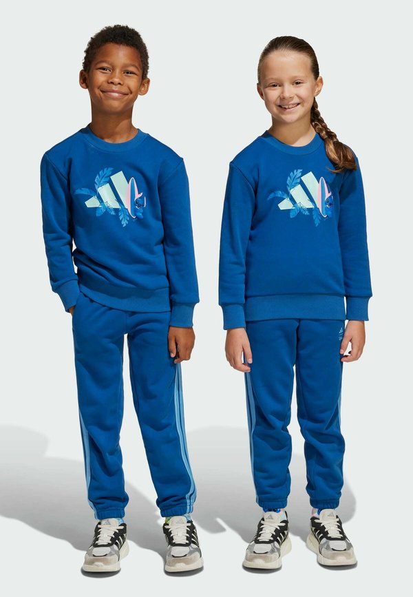 DISNEY LILO AND STITCH - Sweatshirt - dark marine   semi flash aqua