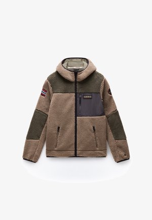 Napapijri YUPIK - Fleece jacket - brown