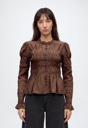 YAS, YASNOTA SMOCK TOP - Риза с копчета - carafe/nota