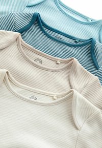 Next STRIPE 4 PACK  - Bodijs - blue neutral