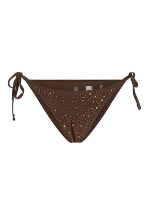 Guess, RHINESTONES BIKINI-HÖSCHEN - Braguita de bikini - mehrfarbig braun