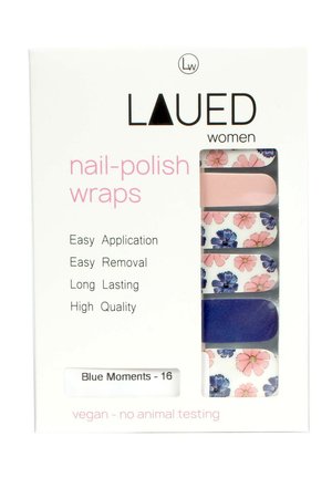 VARGU LAUED NAGELFOLIEN FLOWER MOOD - Nail stickers - blue moments