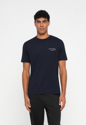 BRAND LOVE SMALL TEE - Tricou basic - desert sky
