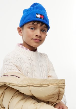 Tommy Hilfiger, HERITAGE FLAG UNISEX - Gorro - blue