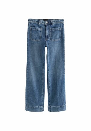 PATCH POCKET WIDE - Straight leg jeans - dark blue