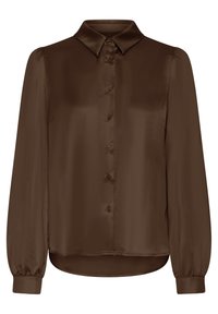 Button-down blouse - chocolate torte