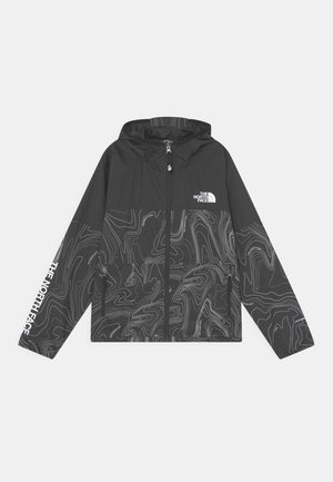 PRINTED WINDWALL HOODIE UNISEX - Chaqueta outdoor - black