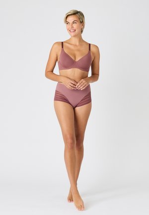 Sujetador con aros - lie-de-vin