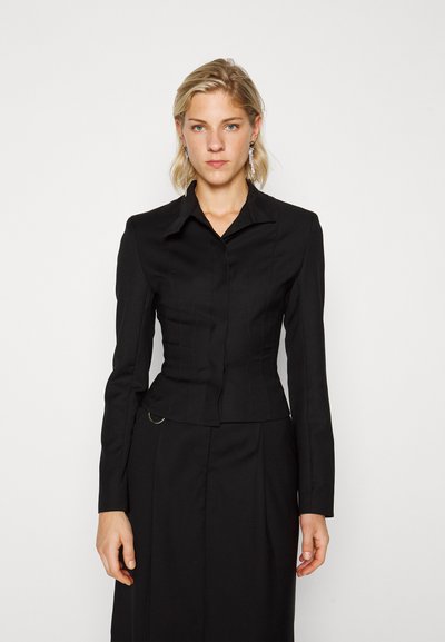 Materiel SCULPTED BUCKLE  - Žakete - black