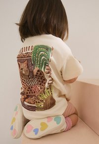 Next REGULAR FIT-AND SET - Shorts - ecru leopard