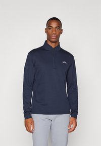 J.LINDEBERG Sports CLIDE QUARTER ZIP MID LAYER - Topper langermet - navy