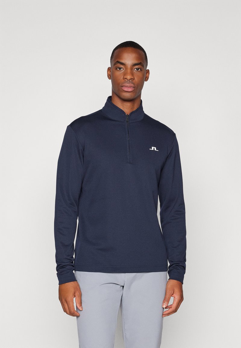 J.LINDEBERG Sports CLIDE QUARTER ZIP MID LAYER - Topper langermet - navy