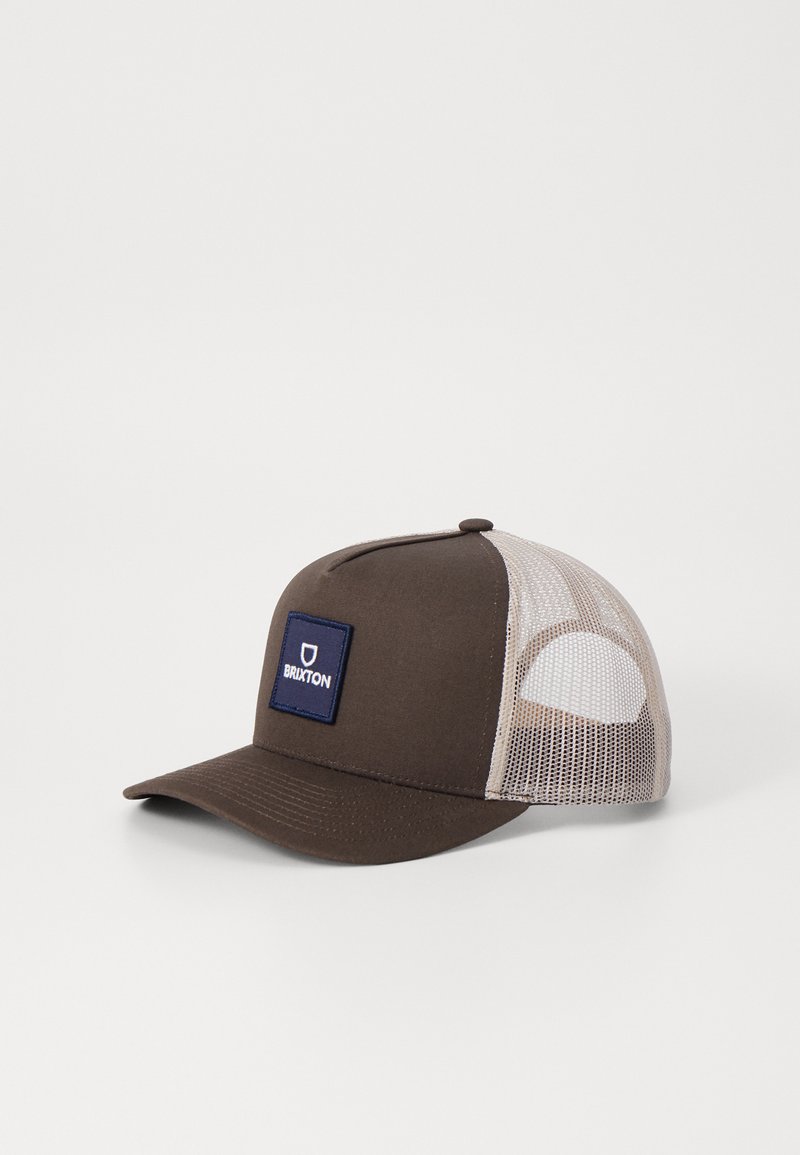 Brixton ALPHA BLOCK UNISEX - Sapka - brown/sand