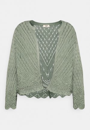 SUN 3/4 CROPPED - Chaqueta de punto - jadeite