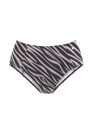 Bikini-Hose - schwarz bedruckt