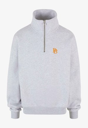 HALF-ZIP - Cipzáras pulóver - light grey