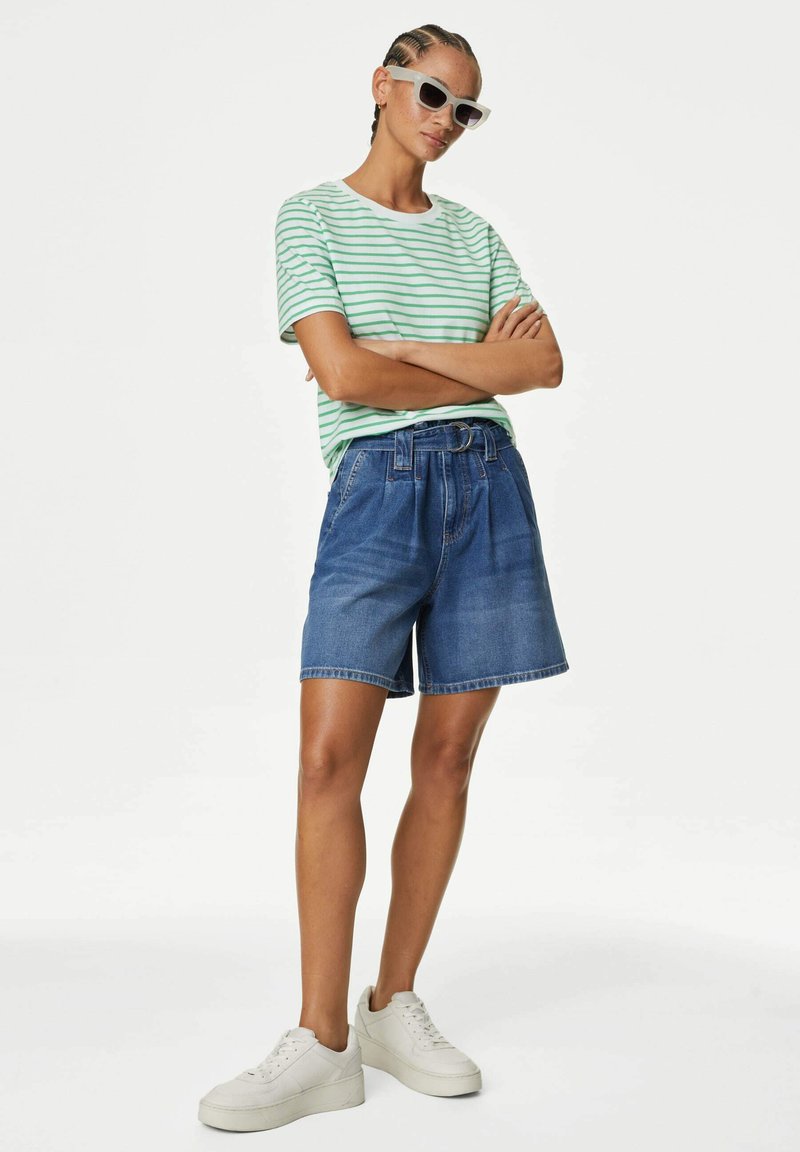 Marks & Spencer 2 PACK EVERYDAY - T-shirt basic - green mix