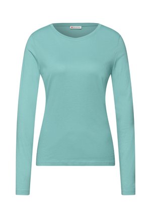 BASIC RUNDHALS - Longsleeve - grün