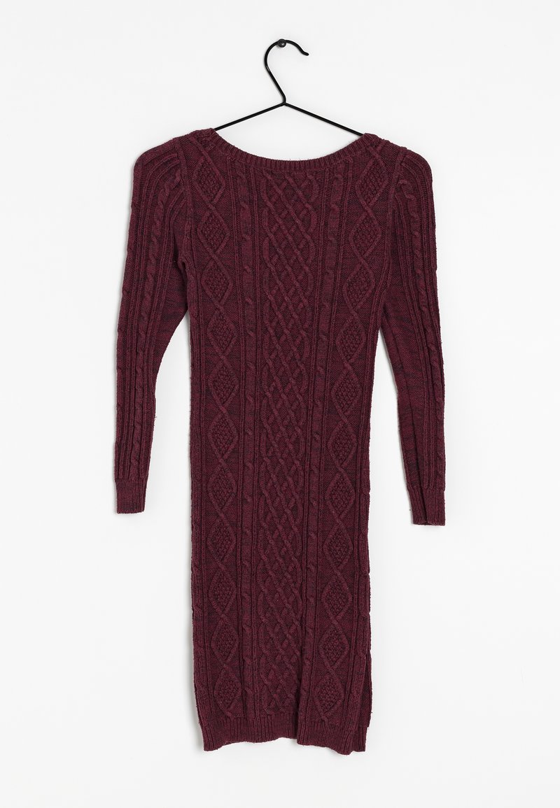 Burdeos Vestidos De Punto Zalando Abercrombie Fitch Vestido De