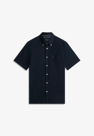 Tommy Hilfiger, REGULAR FIT SEERSUCKER SHORT SLEEVE - Hemd - navy blue