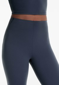 OYSHO COMPRESSIVE WAIST CONTROL ANKLE-LENGTH - Legíny - kalhoty  - dark grey