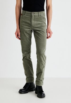TEXAS - Nohavice - dusty olive